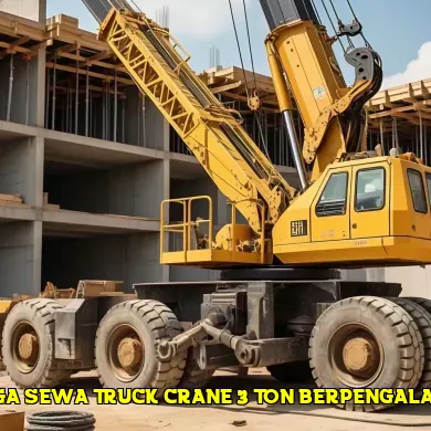 Informasi Terkini Harga Sewa Truck Crane 3 Ton di Indonesia